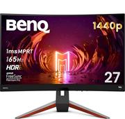 BenQ Mobiuz EX2710R 27 Inch QHD 1440p VA 1000R 165 Hz Curved Gaming Computer Monitor